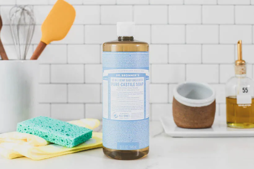 Castile Soap and Water