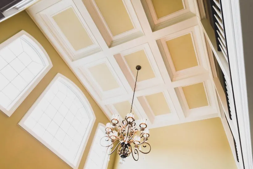 The coffered Ceilings