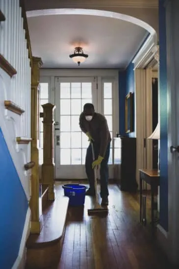 Hardwood Floor Cleaning