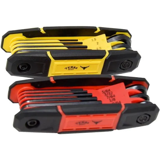 Folding Hex Key Set