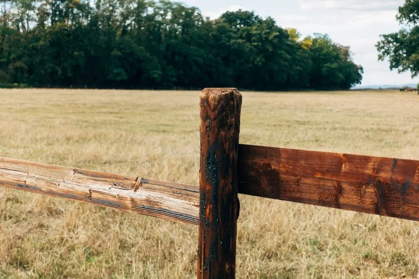 Wooden Fence Gate
