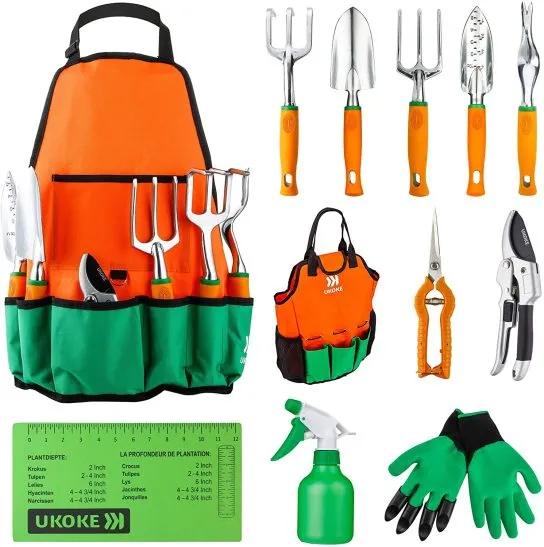Scuddles Gardening Tool Set, 8-Piece