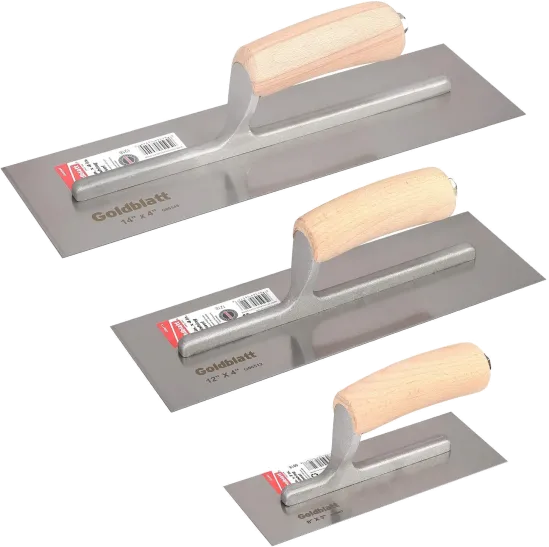 Goldblatt Wood Handle Trowel Set
