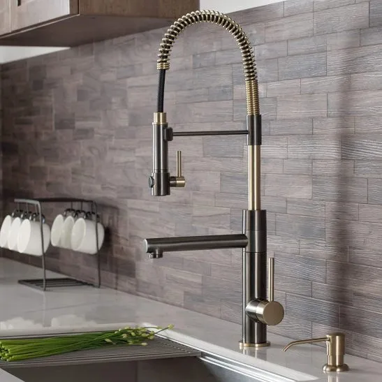 Kraus Two-Function Commercial Style Pre-Rinse Kitchen Faucet