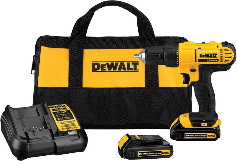 Cordless Drill With 20v Max Power From Dewalt