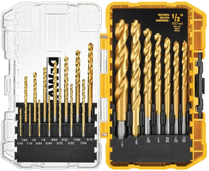 Titanium Drilling Set By Dewalt