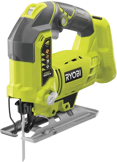An 18-Volt Cordless Orbital Jigsaw By Ryobi Is The Best.