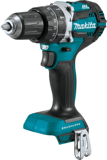 Hammer Driver-Drill With A Brushless Motor From Makita