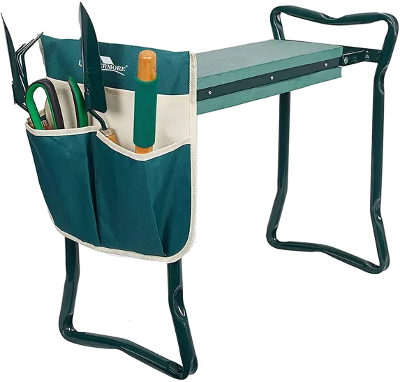 Tool Pouch & Kneeling Pad Gardening Stools