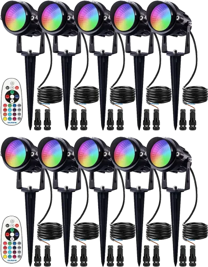 Sunvie 12w Low Voltage Rgb Colour Changing Low Voltage Led Landscape Lighting Controller Indoor