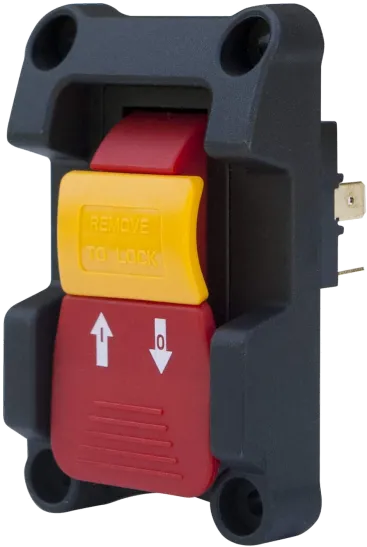 Replacement Switch For 110v/220v Table Saw With On/Off Toggle For Tools Powertec 71006 Safety Latching Switch