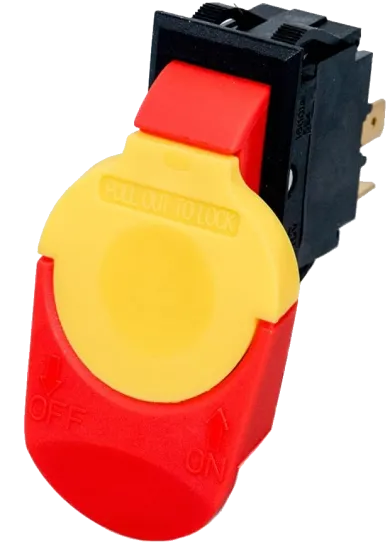 Safety Paddle Switch Dual Voltage 110/220v Intelligent Switch For Table Or Saw Power Tool Secure Guard By Powertec 71390