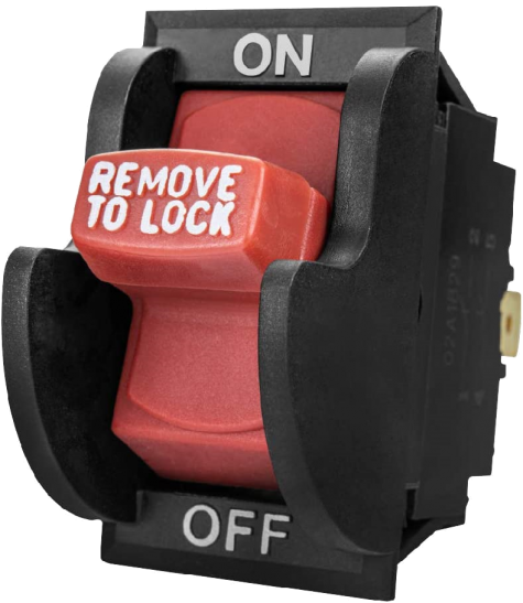Security Toggle Switch – Power Tool On/Off Switches Series Dual Voltage Toggle Switch – Powertec 71353