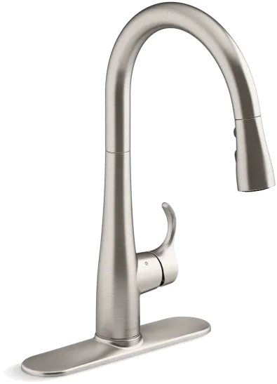 KOHLER 22036-VS SEMPLICE Vibrant Stainless Kitchen Faucet