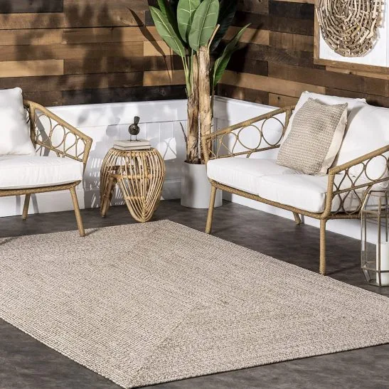 nuLOOM Wynn Indoor/Outdoor Area Rug, Tan, 7' 6" x 9' 6"