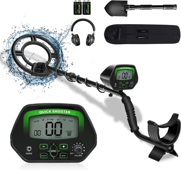 Good Features: PalliPartners Metal Detector for Adults, Waterproof