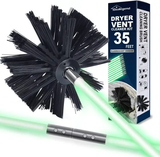 Best Overall:Sealegend 35 Feet Dryer Vent Cleaner Kit