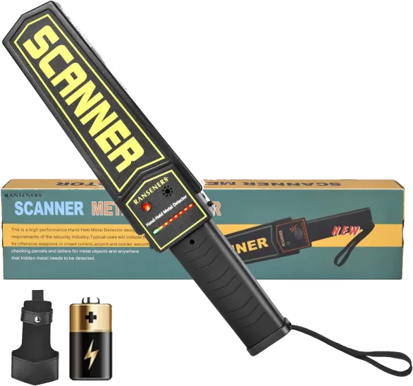 Good Features: Handheld metal detector RANSENERS