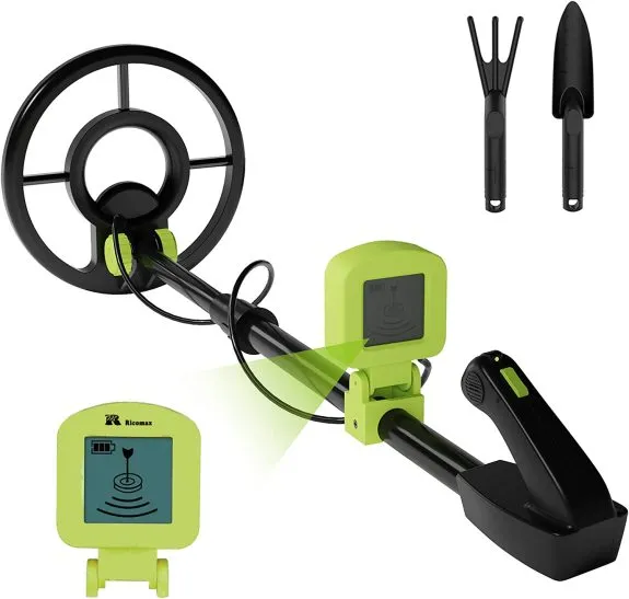 Best Budget Pick: Kids Metal Detector with LCD Display: RM RICOMAX