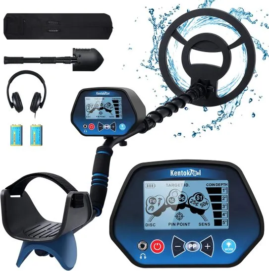 Best Design: SUNPOW Professional Waterproof-Adjustable Beach Metal Detector,