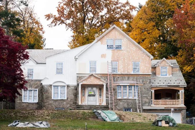 For rooms exposed to the elements, like bright sun or rain, choose exterior quality paint.