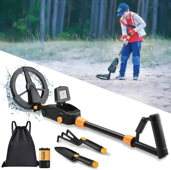Good Features: 7.4 Inch Waterproof Kid Metal Detectors - Metal Detectors for Kids