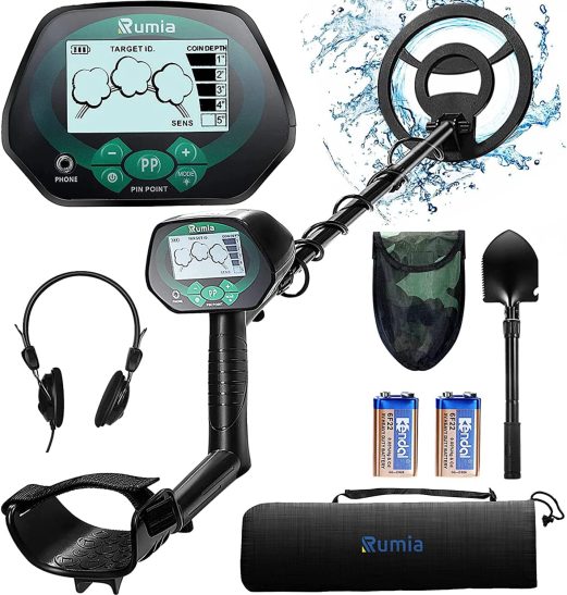 Good Features: Rumia Professional Metal Detector for Adults & Kids