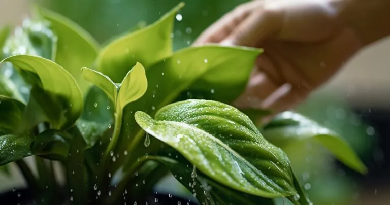 How To Clean Leaves On Houseplants
