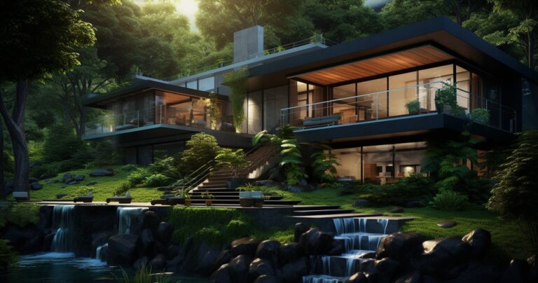 A Modern Green Home