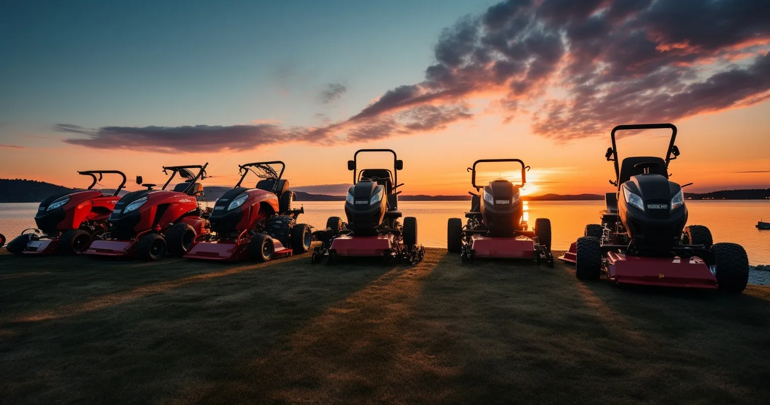 A Sunset Glowing Over Hart's Outdoor Equipment