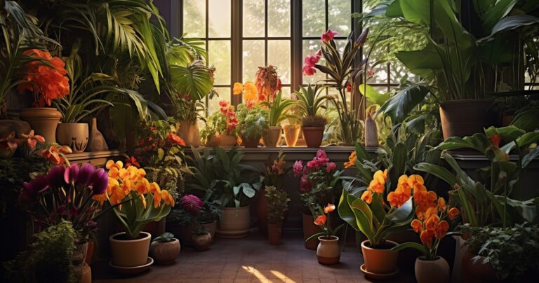 A captivating image showcasing a variety of lush