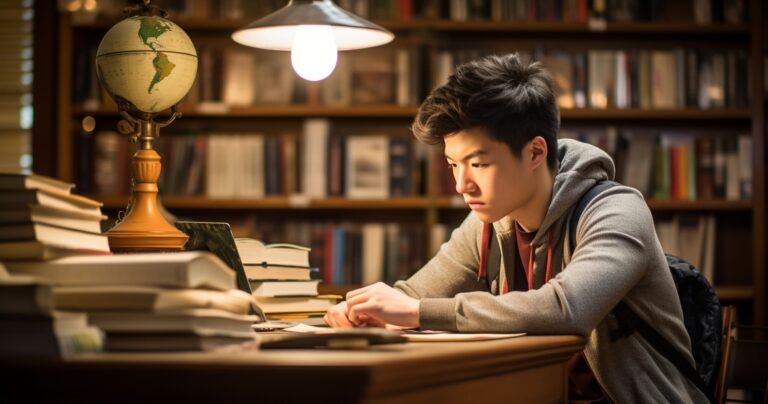 A Student Pondering Over Various Design Majors