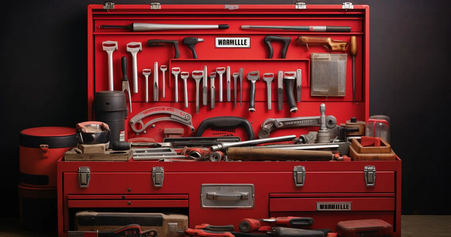 A stunning photograph of a neatly organized