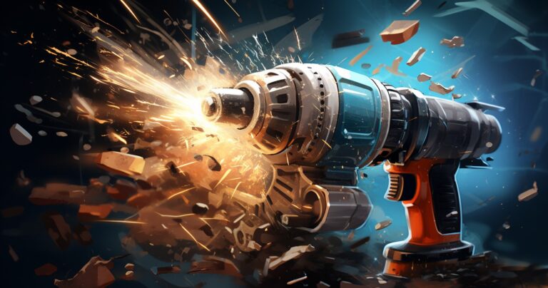 Air-powered tools in action