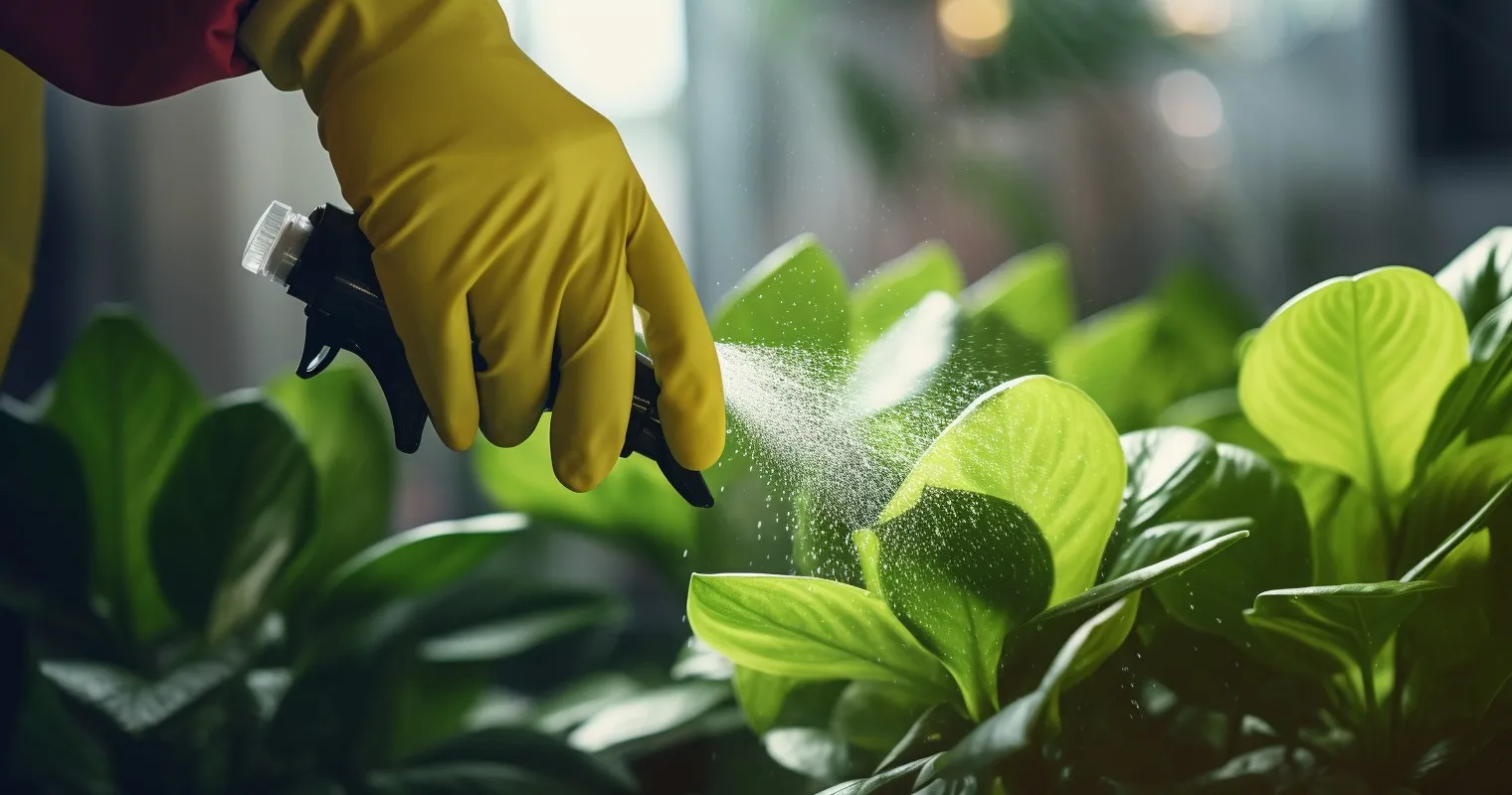 Applying Insecticidal Soap - Pest Control