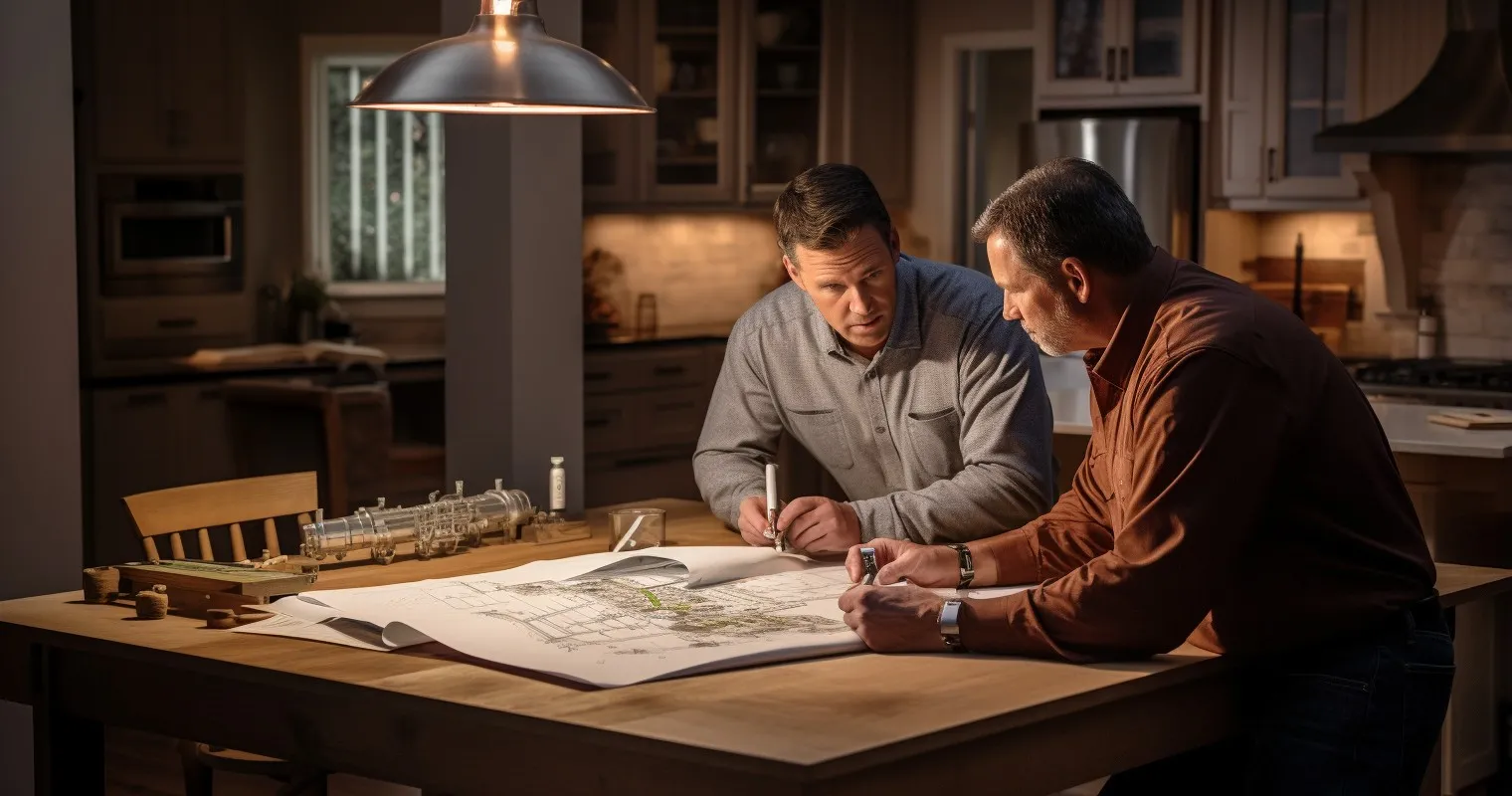 Architect And Blueprints