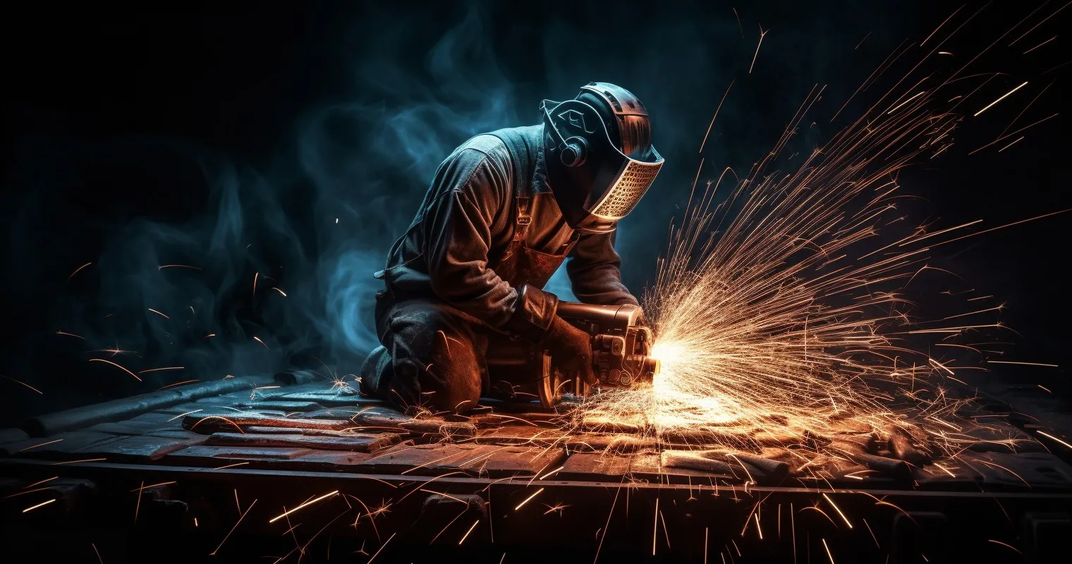 Artistic Metalwork with Angle Grinder