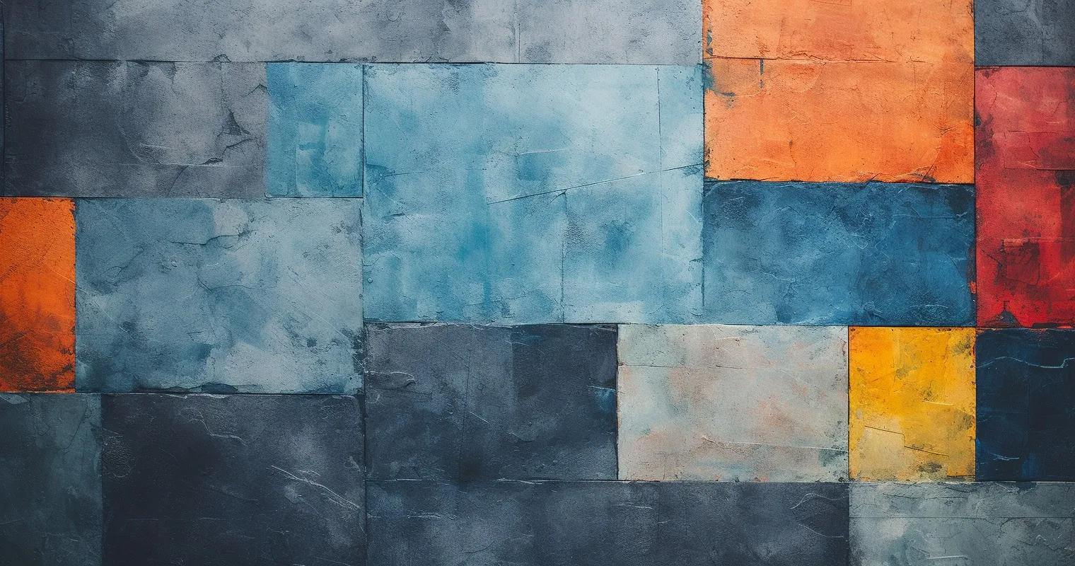 Artistic Texture And Color Play
