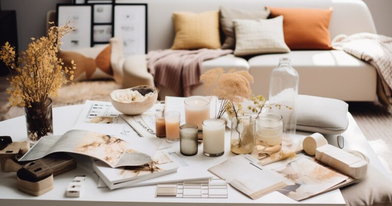 Aspiring Interior Designer at Work