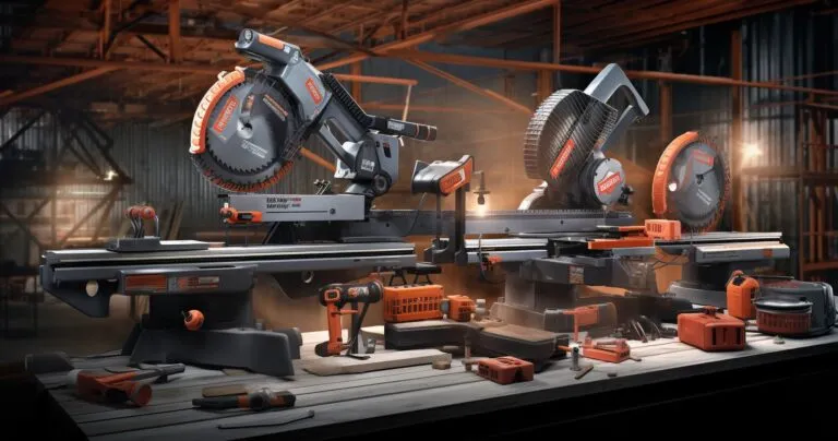 Bauer Miter Saw Display