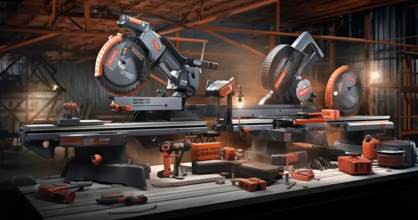 Bauer Miter Saw Display