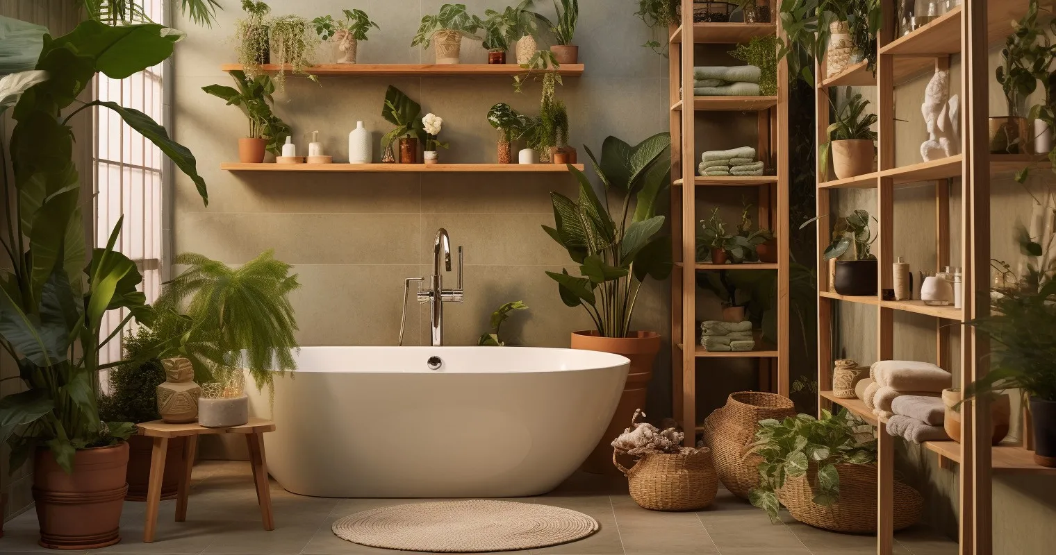 Biophilic Bathroom Retreat