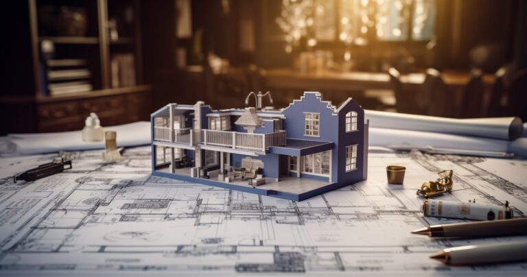 Blueprint of Dream Home