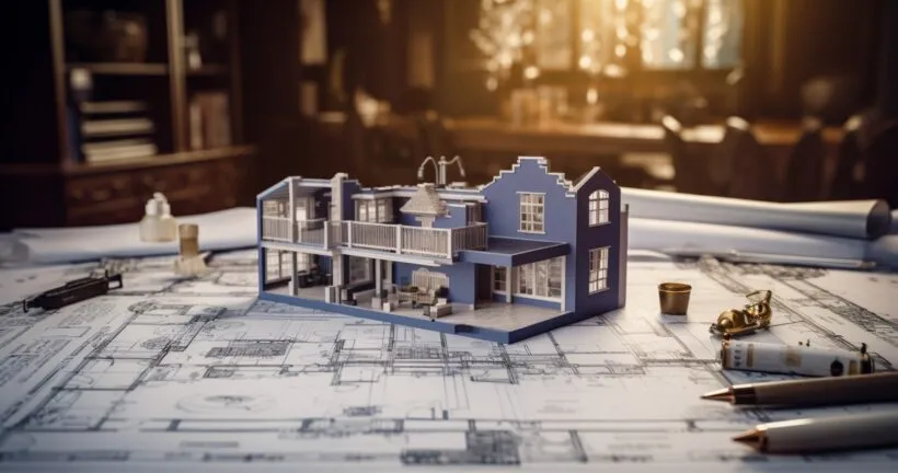 Blueprint of Dream Home