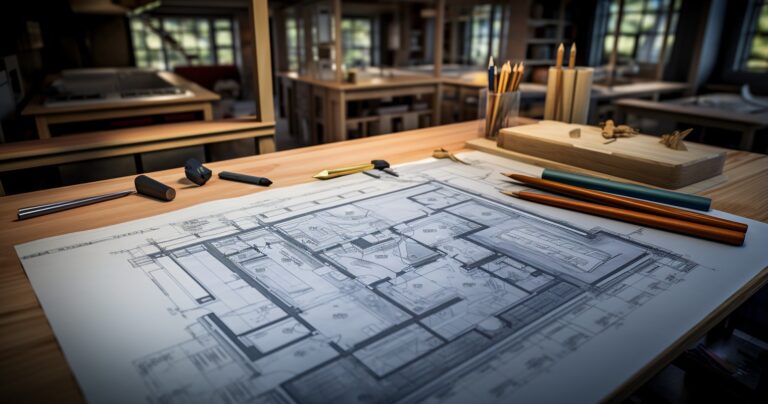 Blueprint of Dream Home