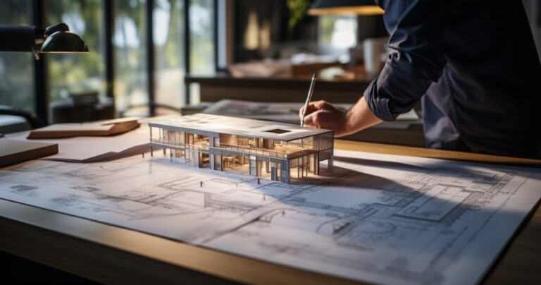 Blueprint of Dream Home