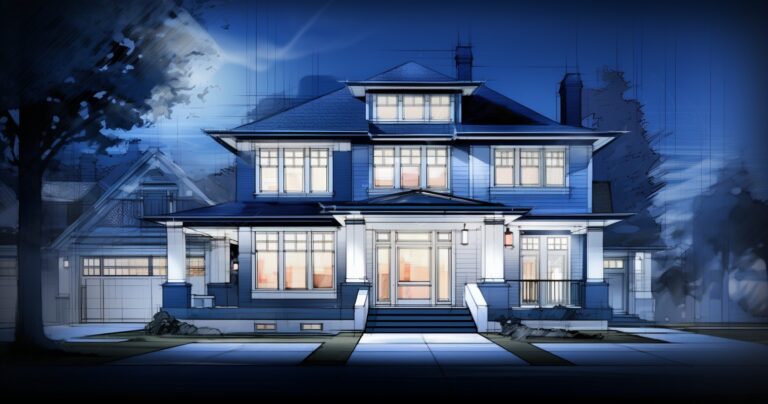 Blueprint Of A Dream Home