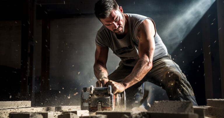 Breaking Concrete with Hand Tools - Hero Shot