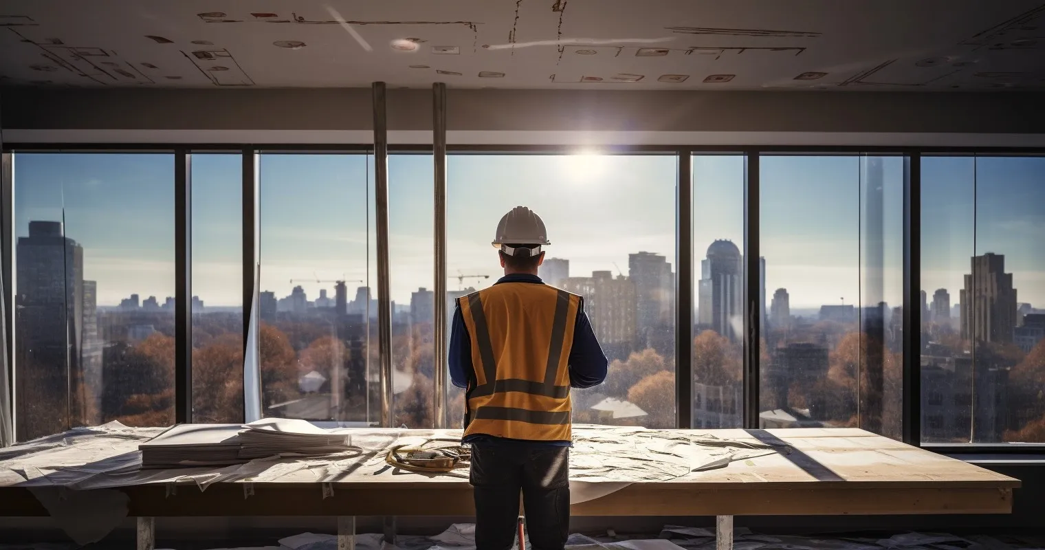 Building Contractor Transforming Luxurious Penthouse Interiors