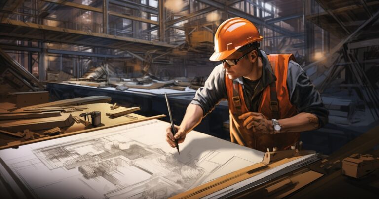 Building Contractor in Action